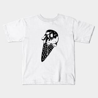 Ice-cream Skull Kids T-Shirt